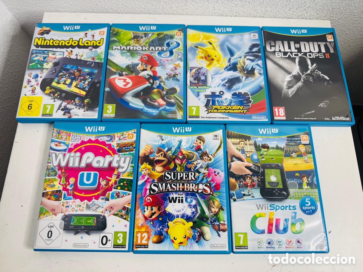 Jeux Vid&eacute;o et Consoles: Nintendo Wii U lote juegos sin probar