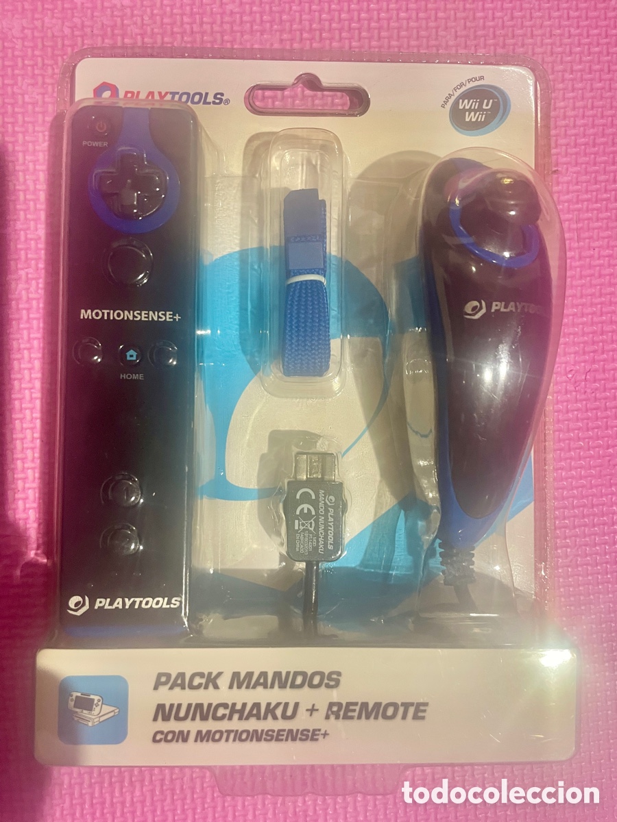Nintendo Wii U de segunda mano: Pack Mandos Wii / Wii U PlayTools - MotionSense+ (NUEVO/PRECINTADO)