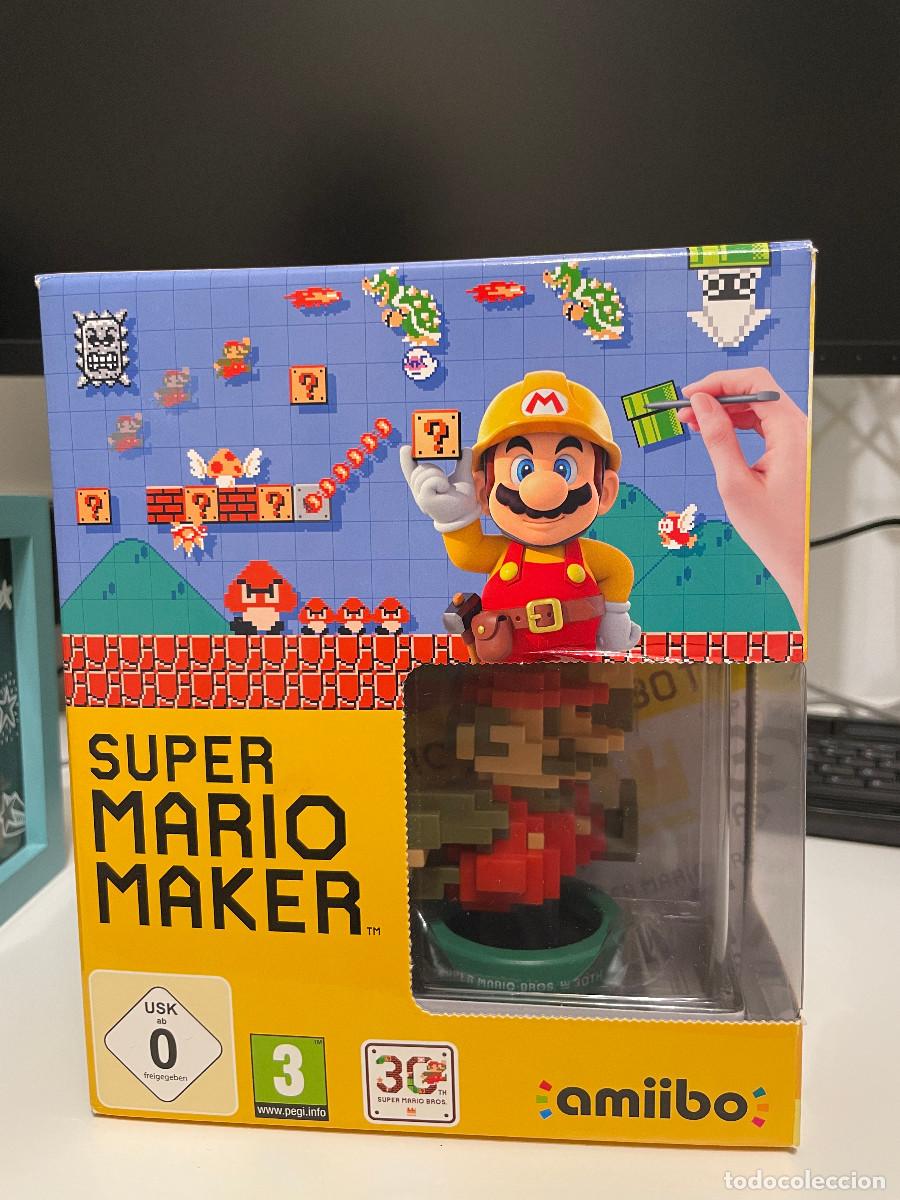 Nintendo Wii U de segunda mano: Nintendo Super Mario Maker para Nintendo Wii U - pack con amiibo