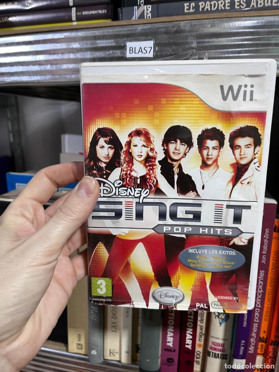 Nintendo Wii U de segunda mano: BLAS7 &mdash; Disney Sing It: Pop Hits (Wii) &mdash; - Foto 1