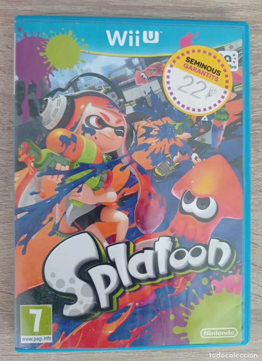 Nintendo Wii U de segunda mano: Splatoon Wii U sin manual - Foto 1