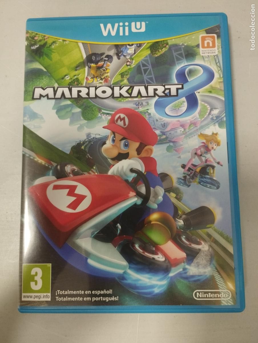 Nintendo Wii U de segunda mano: Mario kart 8 - Nintendo wiiu wii u - PAL ESP completo
