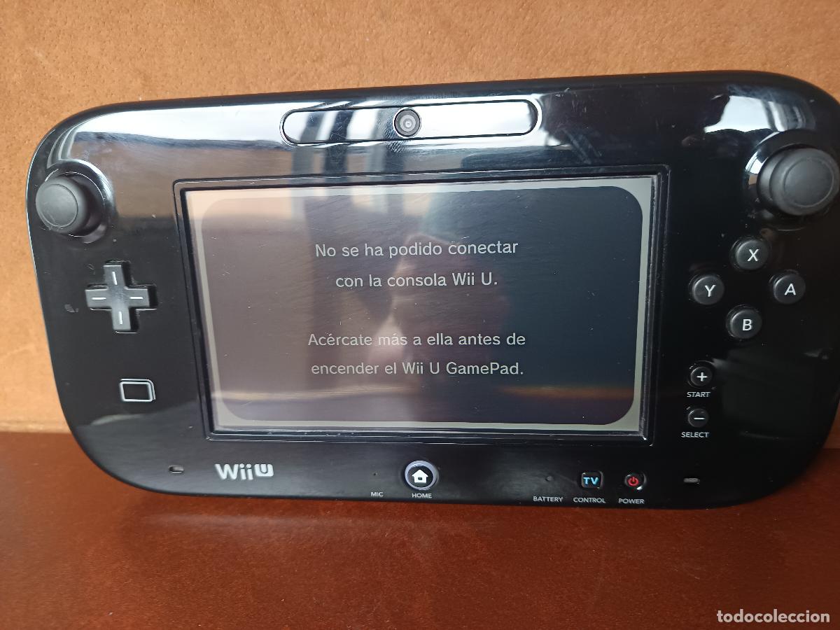 Nintendo Wii U de segunda mano: GAMEPAD TABLETA NINTENDO WII U NEGRO OFICIAL NINTEN, DO MANDO CON SU CARGADOR