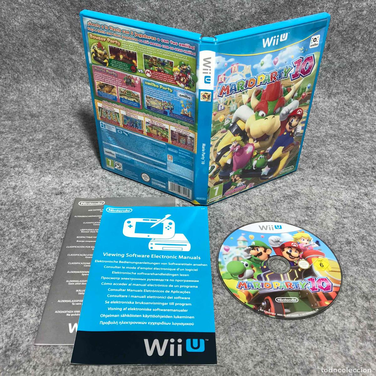 Nintendo Wii U de segunda mano: MARIO PARTY 10 NINTENDO WII U