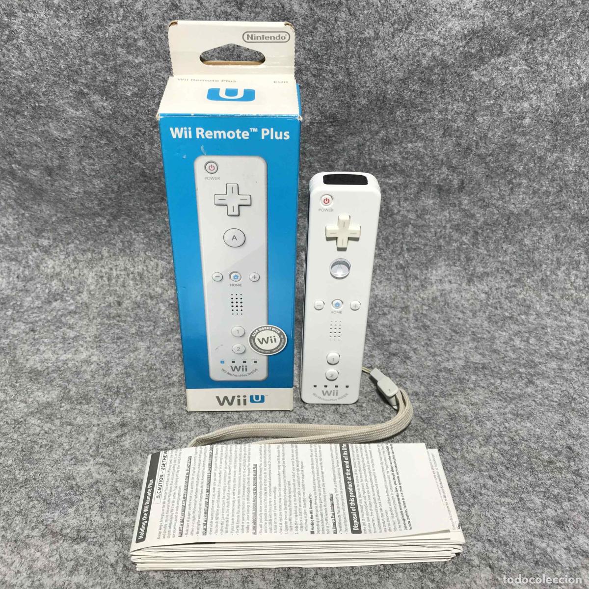 Nintendo Wii U de segunda mano: WII REMOTE PLUS BLANCO CON CAJA NINTENDO WII U