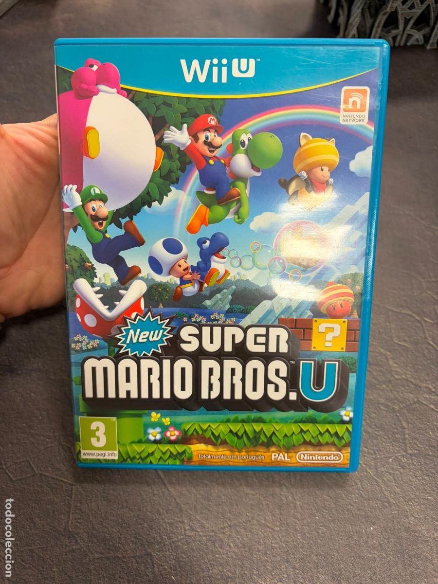 Nintendo Wii U de segunda mano: New SUper mario bros U - Nintendo wii u wiiu - pAL ESP