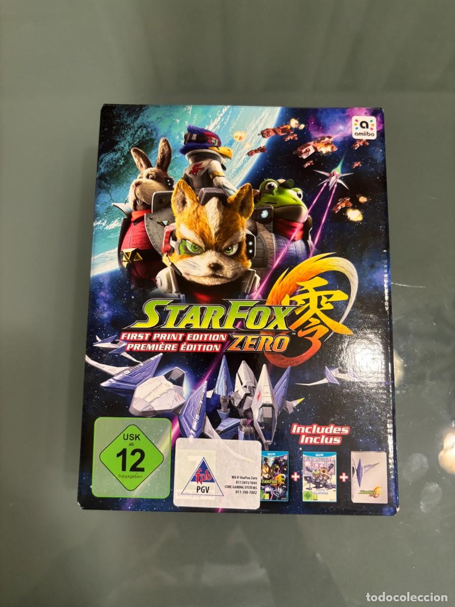 Nintendo Wii U de segunda mano: STARFOX ZERO First Print Edition para Wii U - Foto 1