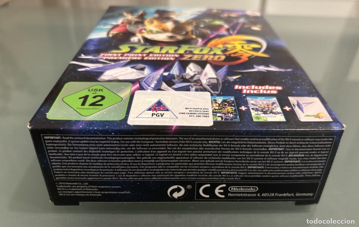 Nintendo Wii U de segunda mano: STARFOX ZERO First Print Edition para Wii U - Foto 5