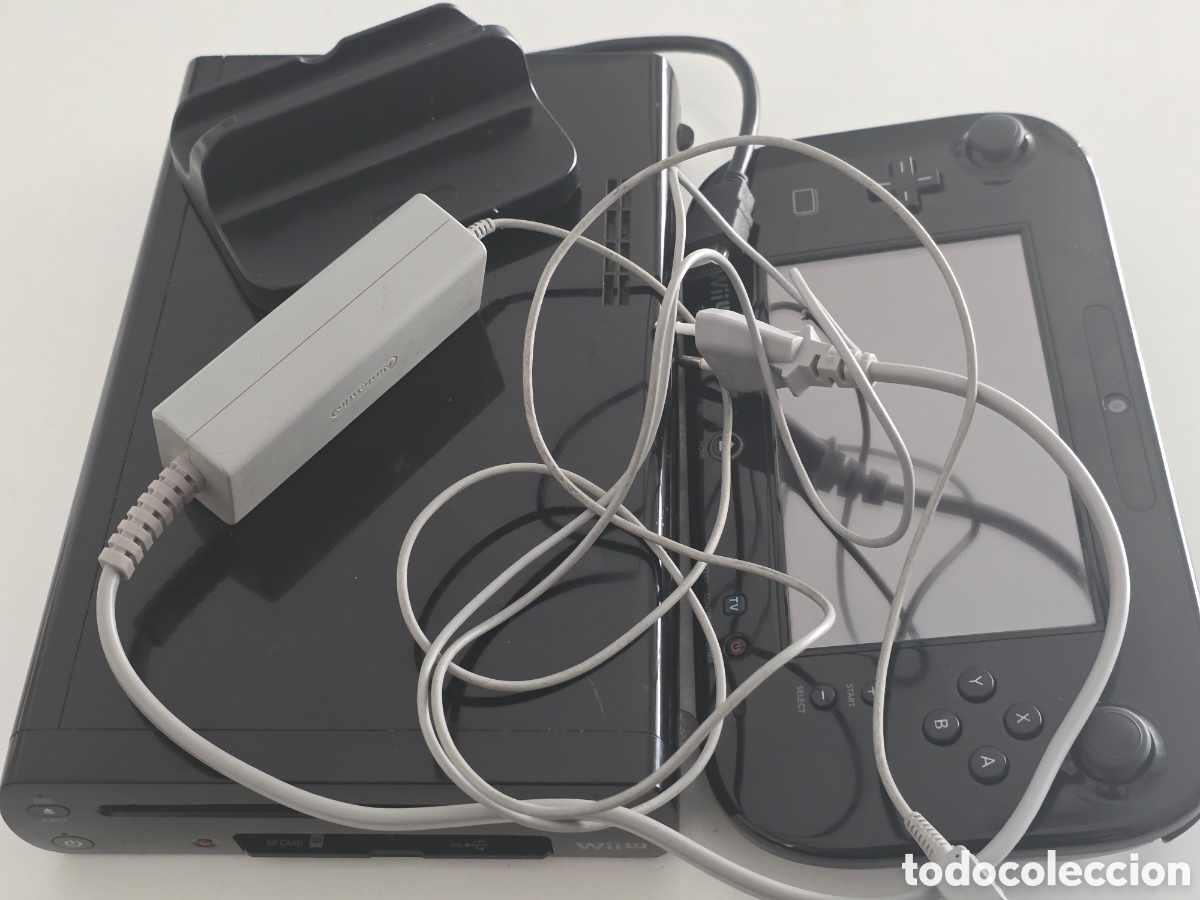 Nintendo Wii U de segunda mano: nintendo wii u 32gb con gamepad funcionando