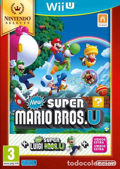 Nintendo Wii U de segunda mano: New Super Mario Bros. U + Luigi U- 0045496335786