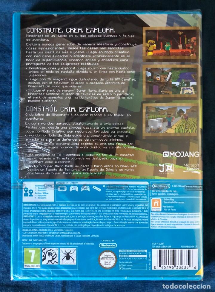 Nintendo Wii U: Minecraft Wii U Edition PRECINTADO!!! - Foto 2 - 158620338