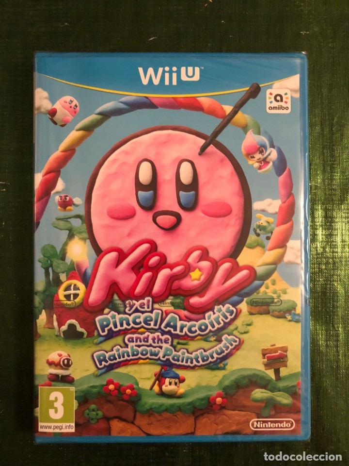 KIRBY Y EL PINCEL ARCOIRIS WII-U PRECINTADO!!! (Juguetes - Videojuegos y Consolas - Nintendo - Wii U)