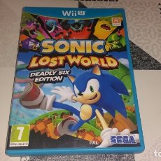 Nintendo Wii U: SONIC LOST WORLD NINTENDO WII U PAL ESPAÑA. Lote 321957418