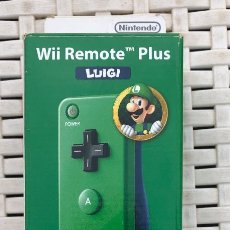 Nintendo Wii U: NINTENDO WII REMOTE PLUS LUIGI WII U. Lote 322500643