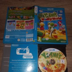Nintendo Wii U: NINTENDO WII U YOSHI'S WOOLY WORLD PAL ESP COMPLETO. Lote 362171765