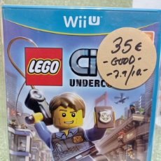 Nintendo Wii U: JUEGO NINTENDO WII U -LEGO CITY UNDERCOVER. Lote 364072366