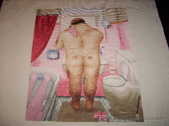 Nuevo: HOMBRE BOTERO EN PUNTO DE CRUZ - Foto 1