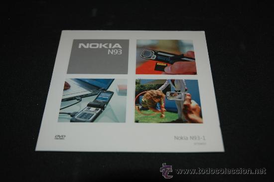 Nuevo: Nokia N93 DVD PC Suite/Driver. - Foto 1