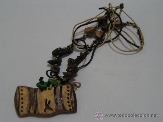Nuovo: COLGANTE ARTESANIA MARROQUI - HECHOS A MANO - ARTESANIAS DEL MUNDO DE MARRUECOS