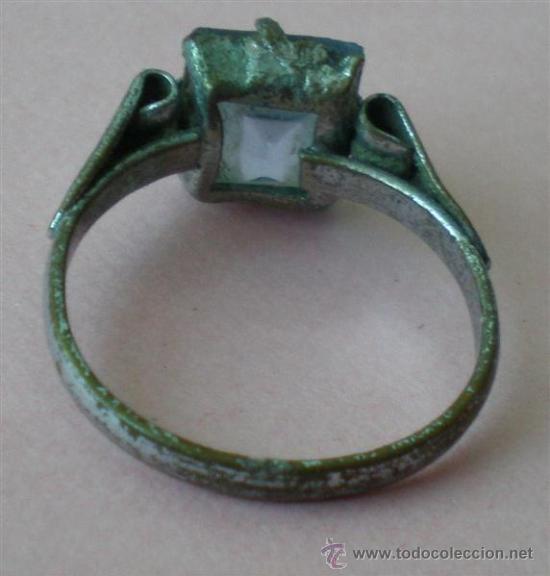 Nuevo: Anillo .. cristal azul - Foto 2