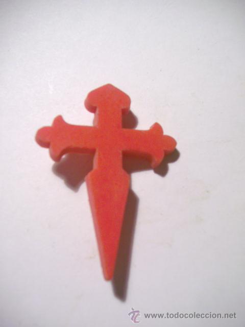 Nuevo: cruz DE SANTIAGO 5 cm x 3.5 cm