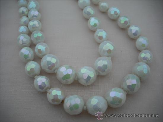 Nuevo: COLLAR DE PERLAS ( A&Ntilde;OS 50 ) PERLAS ISLAS - Foto 2