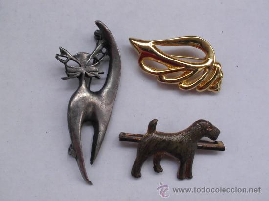 Nuevo: Lote de 5 broches y 4 objetos de metal - Foto 1