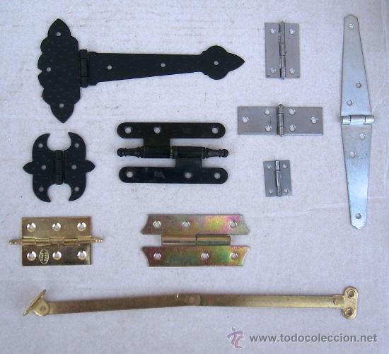 Nuevo: lote de 10 bisagras de metal para muebles