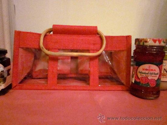 Nuevo: Cesta de rafia para transportar botes - Foto 2