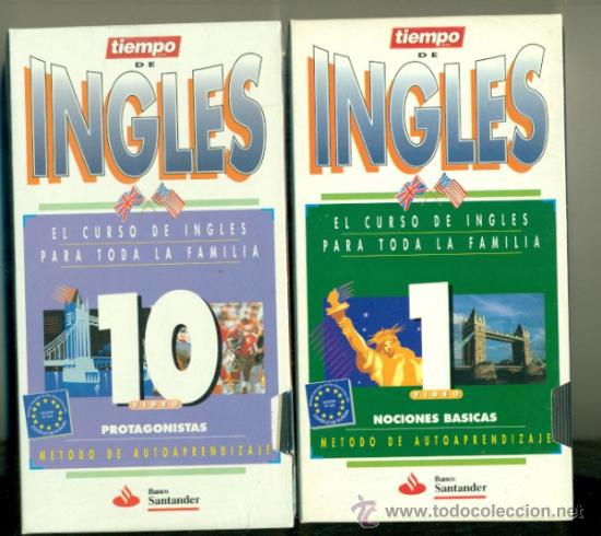 Nuevo: CURSO DE INGL&Eacute;S EN 10 CINTAS DE VHS ORIGINALES PRECINTADAS - Foto 1