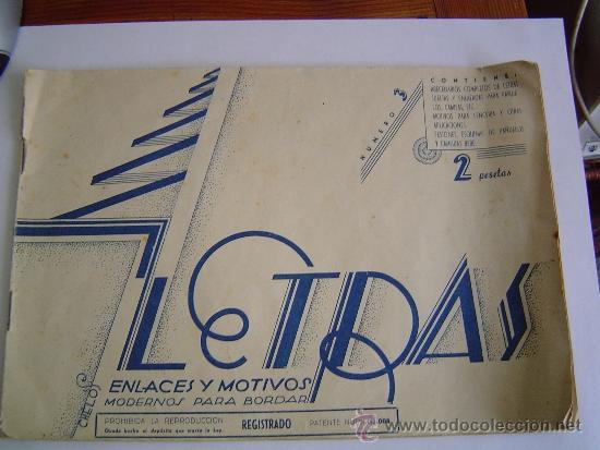 Nuevo: Cuaderno para bordados. Letras n&ordm;3 - Foto 1