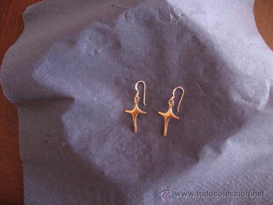 Nuevo: Pendientes en plata 925mmg pureza. A&ntilde;o 1996 - Foto 1