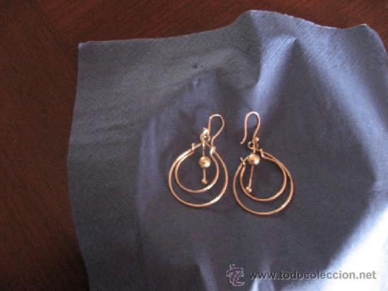 Nuevo: Pendientes en plata 925mmg pureza. A&ntilde;o 1995 - Foto 1