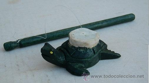 Nuovo: oronoco tortuga de madera tallada ,, instrumento musical, inst365