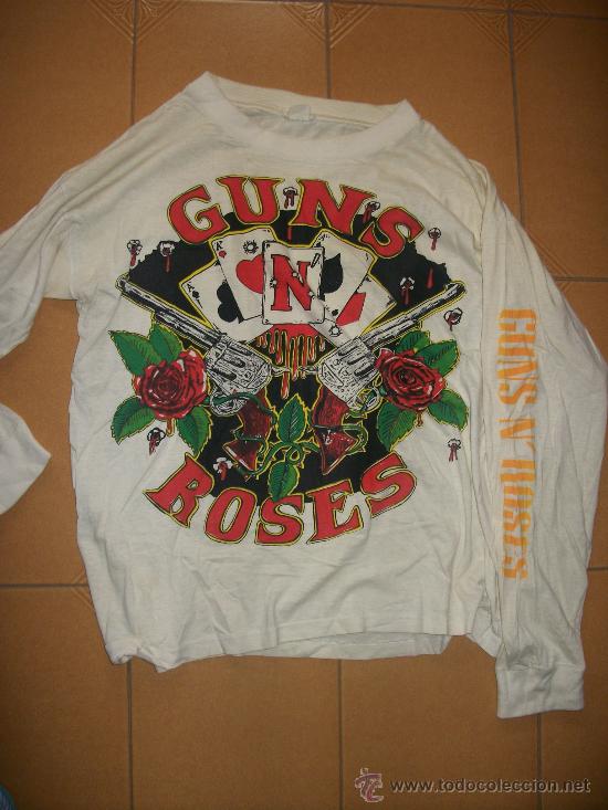 camisa de guns n roses