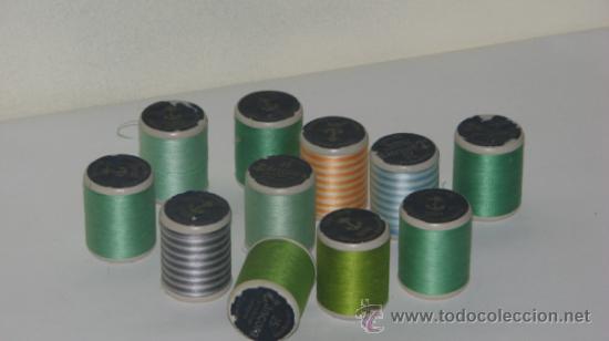 Nuevo: LOTE DE  BOBINAS DE HILO DE ALGOD&Oacute;N PARA BORDAR &Aacute;NCORA - Foto 2