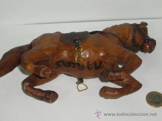 Nuevo: CABALLO FORRADO DE PIEL  CON ESTRIBOS DE BRONCE - Foto 7