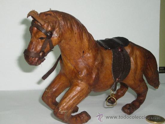Nuevo: CABALLO FORRADO DE PIEL  CON ESTRIBOS DE BRONCE - Foto 9