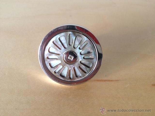 Nuevo: ANILLO DE PLATA CON NACAR - Foto 1