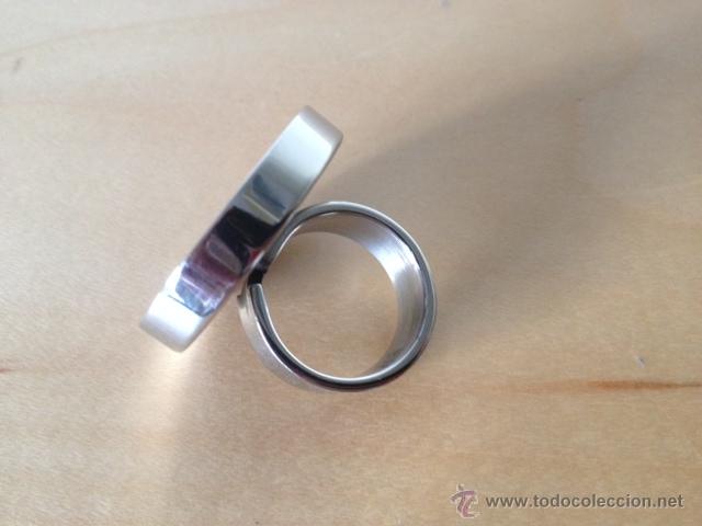 Nuevo: ANILLO DE PLATA CON NACAR - Foto 2