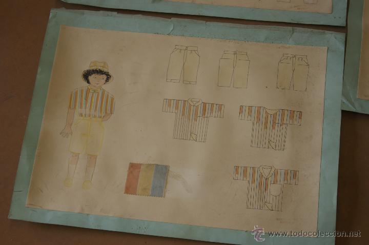 Nuevo: Lote de 3 proyectos de moda, de instituto, antiguos. - Foto 2