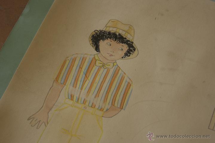 Nuevo: Lote de 3 proyectos de moda, de instituto, antiguos. - Foto 5