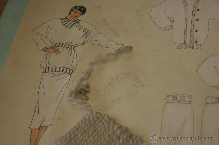 Nuevo: Lote de 3 proyectos de moda, de instituto, antiguos. - Foto 7