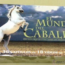 Nuevo: EL MUNDO DEL CABALLO - 18 VHS - CAR10