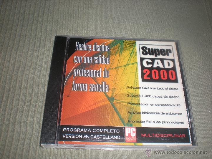 Nuevo: SUPER CAD 2000  PC MAGAZINE . - Foto 1