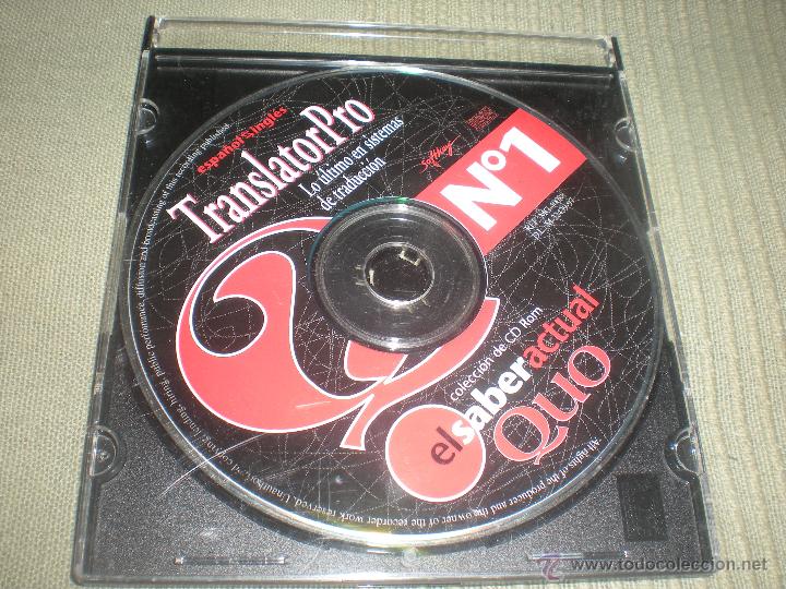 Nuevo: TRANSLATORPRO  EL SABER ACTUAL QUO . N&ordm; 1 - Foto 1