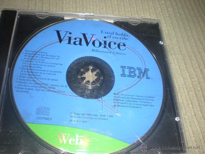 Nuevo: VIAVOICE  IBM . USTED HABLA &Eacute;L ESCRIBE . - Foto 1