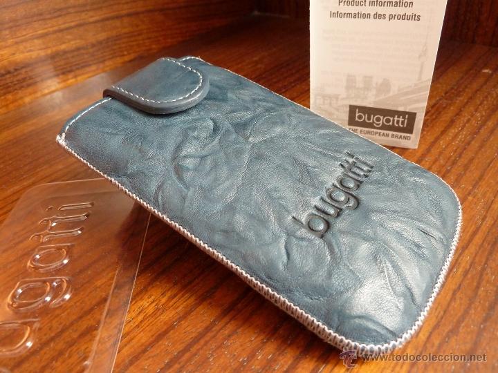 Nuevo: FUNDA DE MOVIL EN PIEL GENUINA MARCA BUGATTI - Foto 1