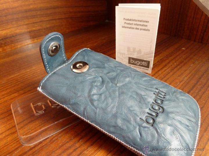Nuevo: FUNDA DE MOVIL EN PIEL GENUINA MARCA BUGATTI - Foto 3