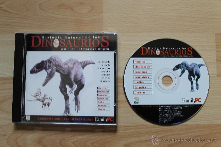 Nuevo: HISTORIA NATURAL DE LOS DINOSAURIOS PROGRAMA PC EDICI&Oacute;N ESPA&Ntilde;OLA - Foto 1